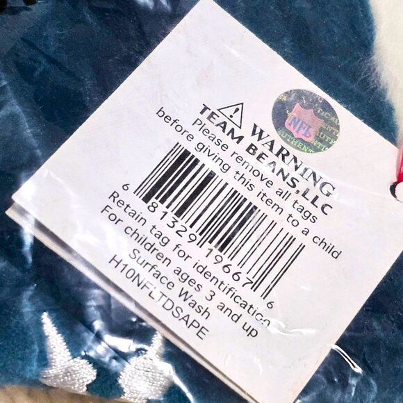 Philadelphia Eagles Plush Embroidered Santa Claus Hat Unisex NWT - Picture 9 of 10